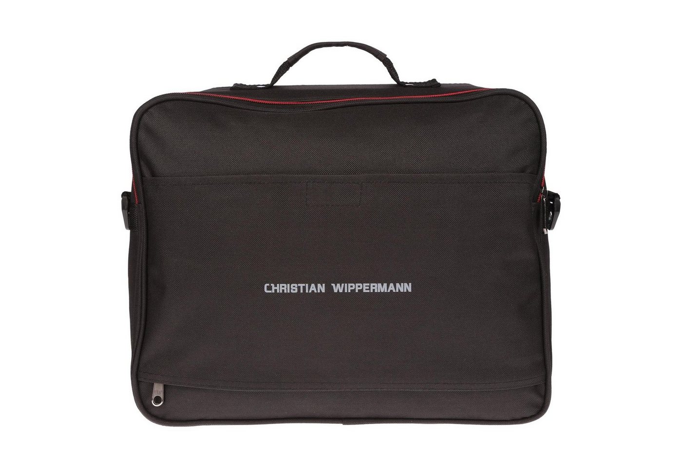 Christian Wippermann Umhängetasche Flugbegleiter Arbeitstasche Messenger Tasche im Querformat (1 tlg) – Bild 4 von 5