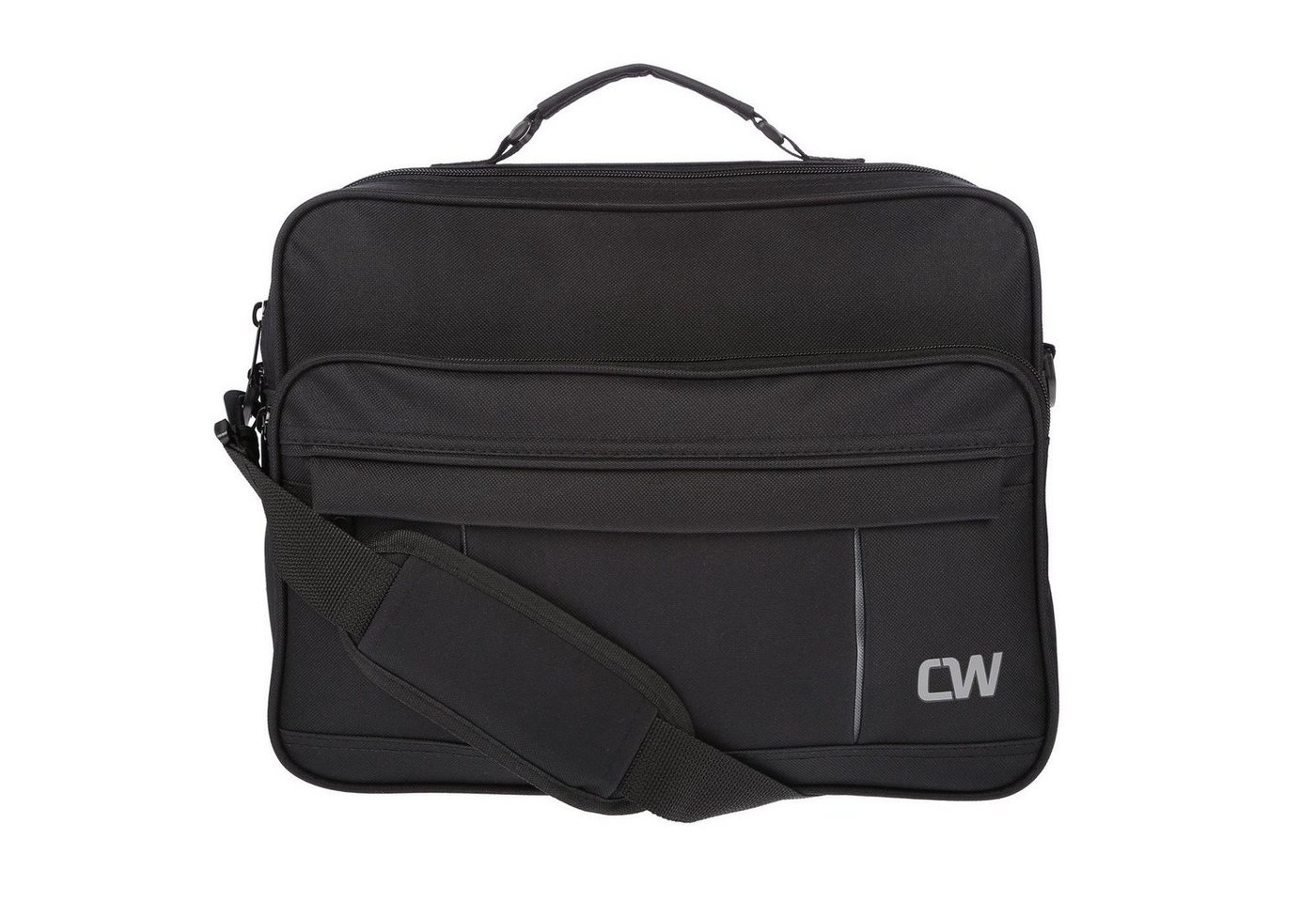 Christian Wippermann Umhängetasche Flugbegleiter Arbeitstasche Umhängetasche, Tasche Herrentasche im Querformat – Bild 2 von 5