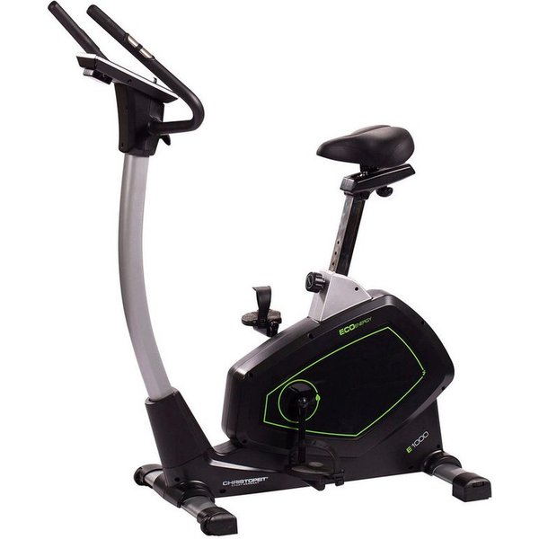 Christopeit Sport® Ergometer Eco 1000 (mit Tablet-Halterung), 150 kg max. Benutzergewicht, Fahrrad, 24 Widerstandsstufen