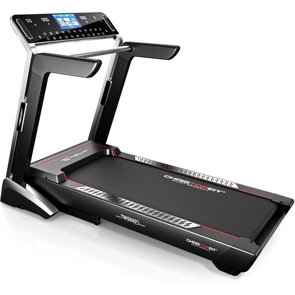 Christopeit Sport® Laufband TM 5000S (mit Soft-Drop Faltmechanismus), bis max. 22 km/h, klappbar, mit Steigung, 150 kg max. Benutzergewicht