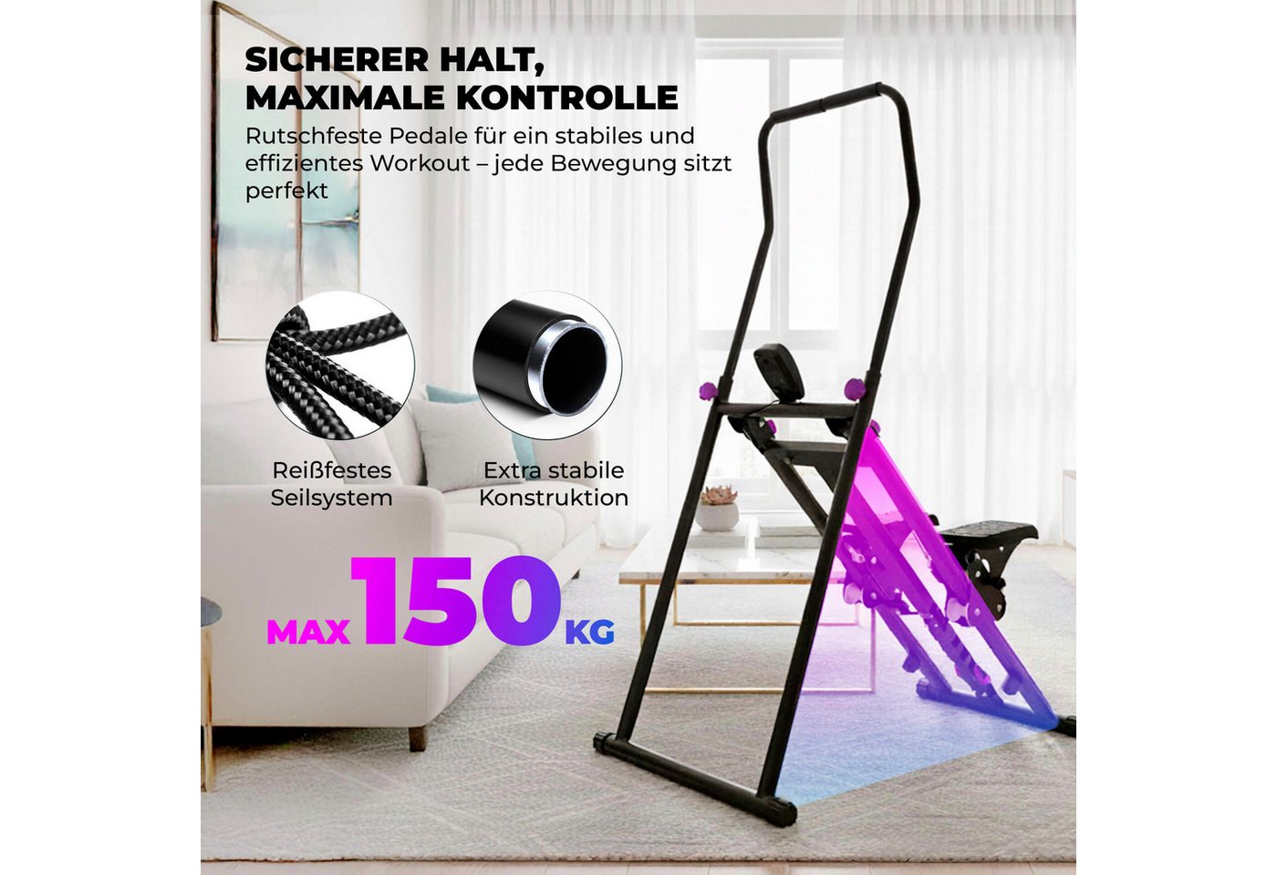 Christopeit Sport® Stepper Climber 1000 – Bild 5 von 5