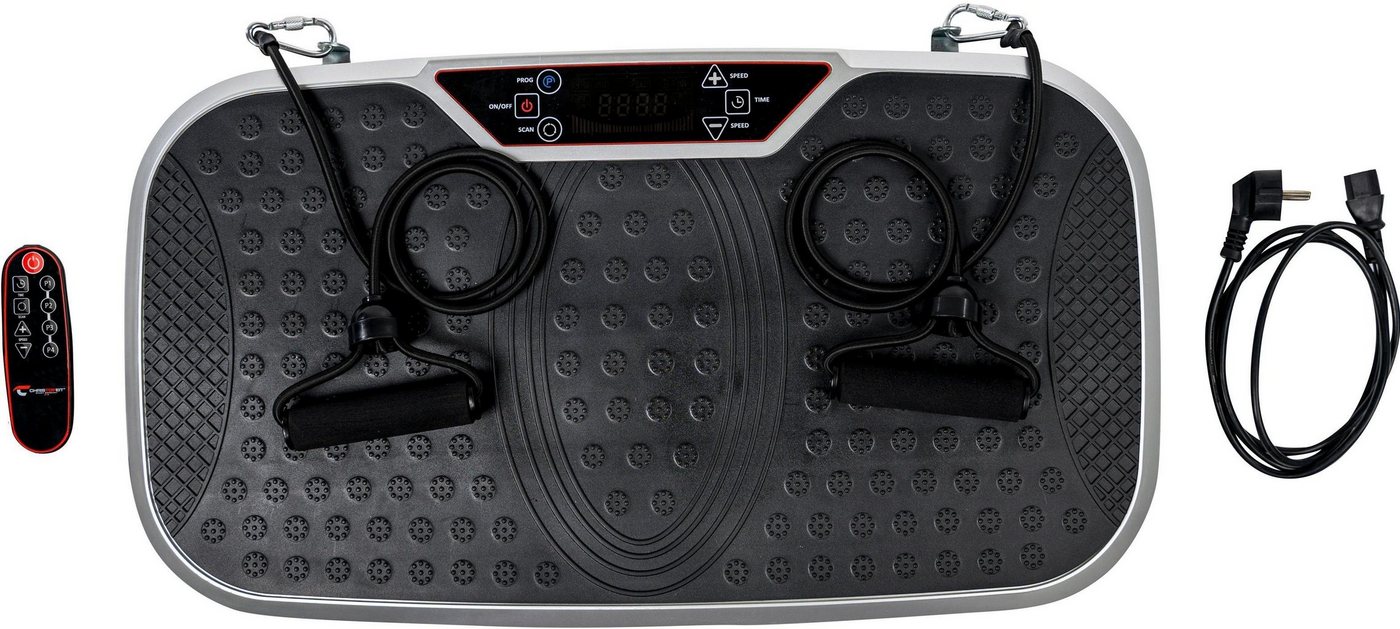 Christopeit Sport® Vibrationsplatte Vibro 3000, 300 W, mit Transportrollen und ausziehbaren Griff – Bild 2 von 5