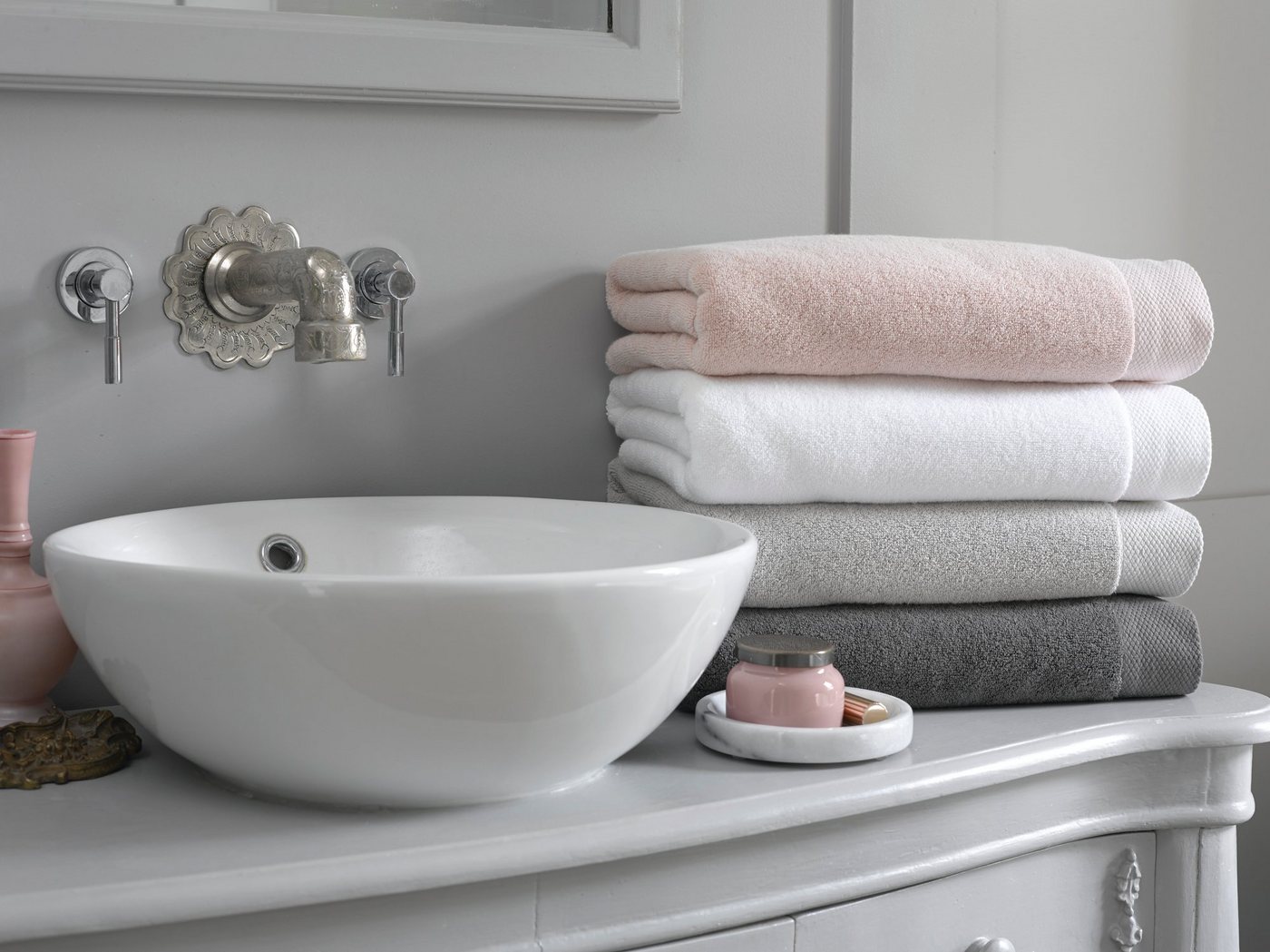 Christy Handtücher LUXE, Walkfrottier (2-St), Luxus Handtücher in Premium Qualität mit 730g/m², 50x100cm, 2er Set – Bild 3 von 4