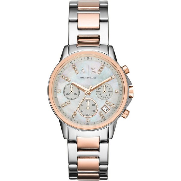 ARMANI EXCHANGE Chronograph Armani Exchange Damen-Uhren Analog Quarz