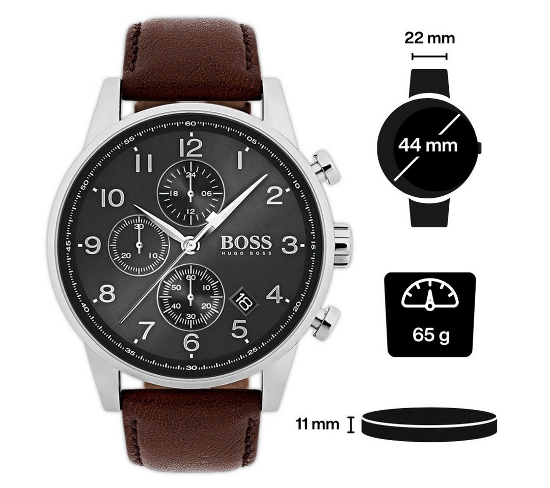 BOSS Chronograph Hugo Boss Chronograph Navigator 1513494 – Bild 2 von 2