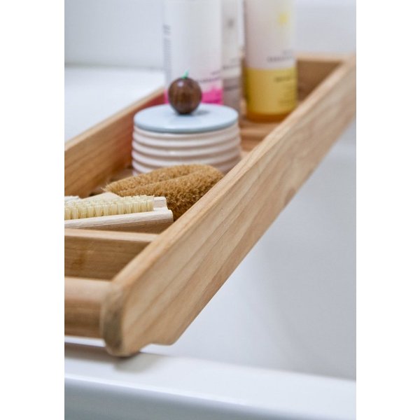 Cinas Badorganizer Bath, Dezente Retro-Anmutung, robuste Ausführung, wohnlicher Ausdruck
