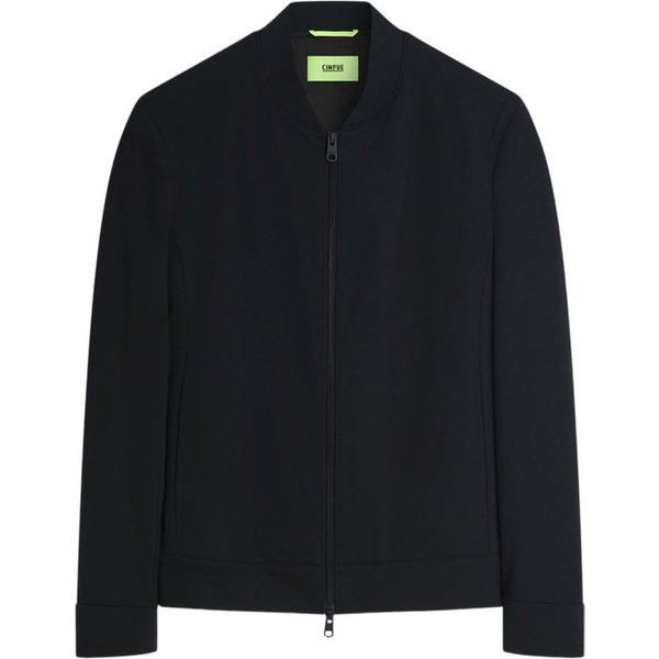 Cinque Blouson schwarz,Casual,Polyester,Unifarben,Lang,Regular Fit