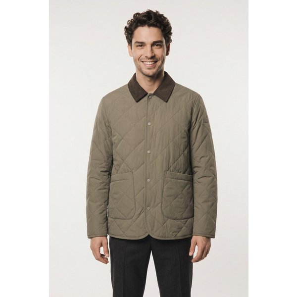 Cinque Steppjacke CISPARK Slim Fit, leicht wattiert, Druckknopf‑Verschluss
