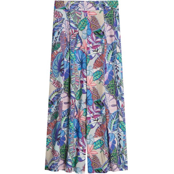 Cinque Stretch-Hose bunt,Casual,Viskose,Allover-Print,Wide Leg