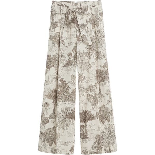 Cinque Stretch-Hose natur,Freizeit,Baumwolle,Allover-Print,Weit
