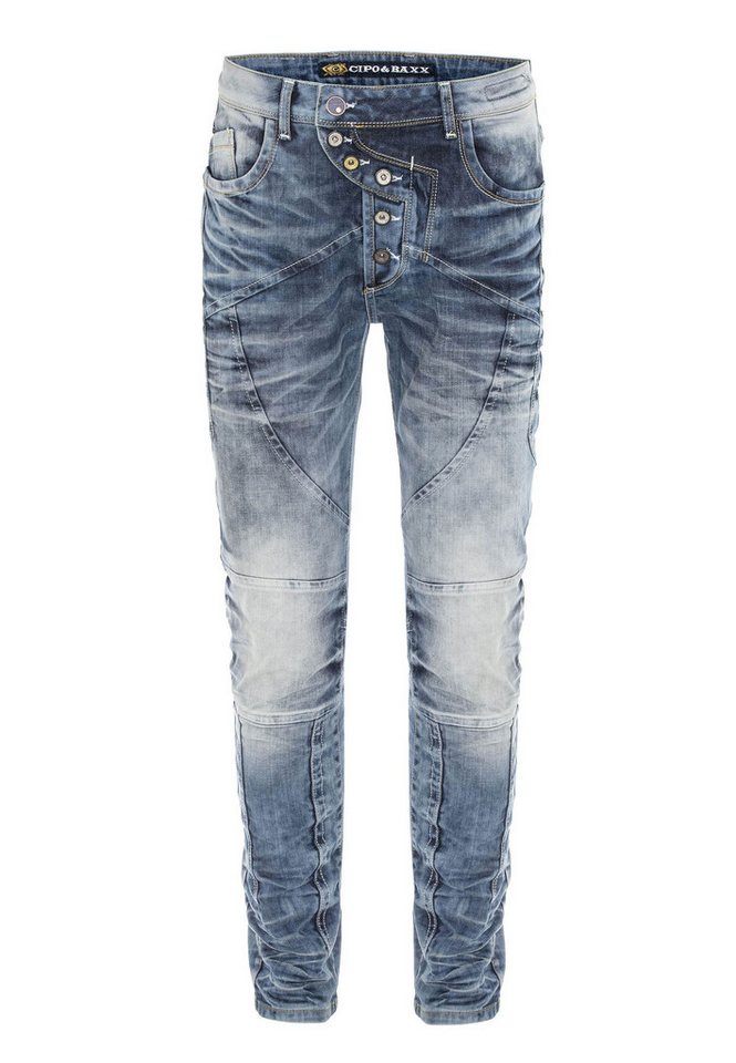 Cipo & Baxx 5-Pocket-Jeans Jeans in Regular-Fit, CD-346 – Bild 2 von 5