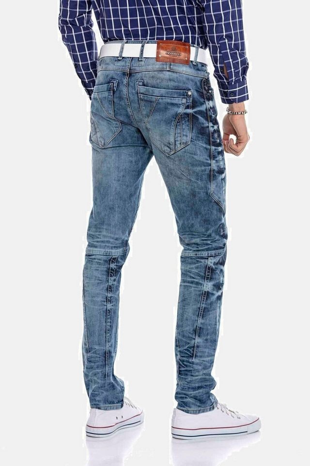 Cipo & Baxx 5-Pocket-Jeans Jeans in Regular-Fit, CD-346 – Bild 3 von 5