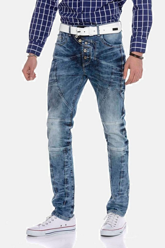 Cipo & Baxx 5-Pocket-Jeans Jeans in Regular-Fit, CD-346 – Bild 5 von 5