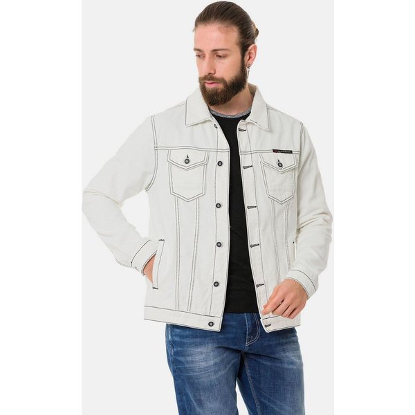 Cipo & Baxx Jeansjacke CJ289 mit Knopfleiste