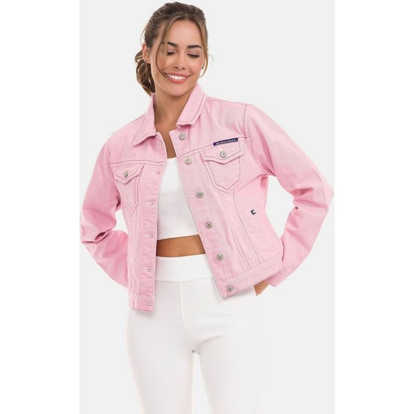 Cipo & Baxx Jeansjacke Jeansjacke mit stylischen auffälligen Elementen, WJ211
