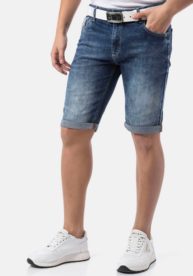 Cipo & Baxx Jeansshorts – Bild 4 von 5