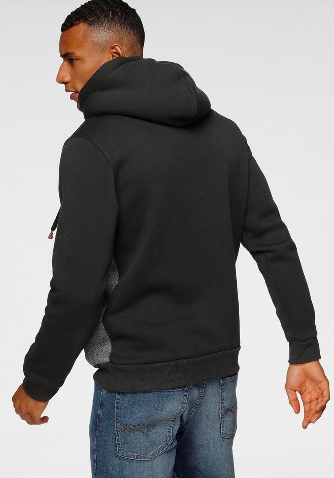 Cipo & Baxx Kapuzensweatshirt Color Blocking – Bild 2 von 5