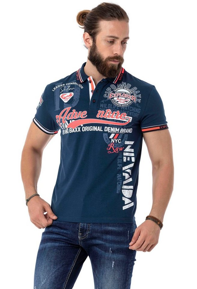 Cipo & Baxx Poloshirt – Bild 2 von 5