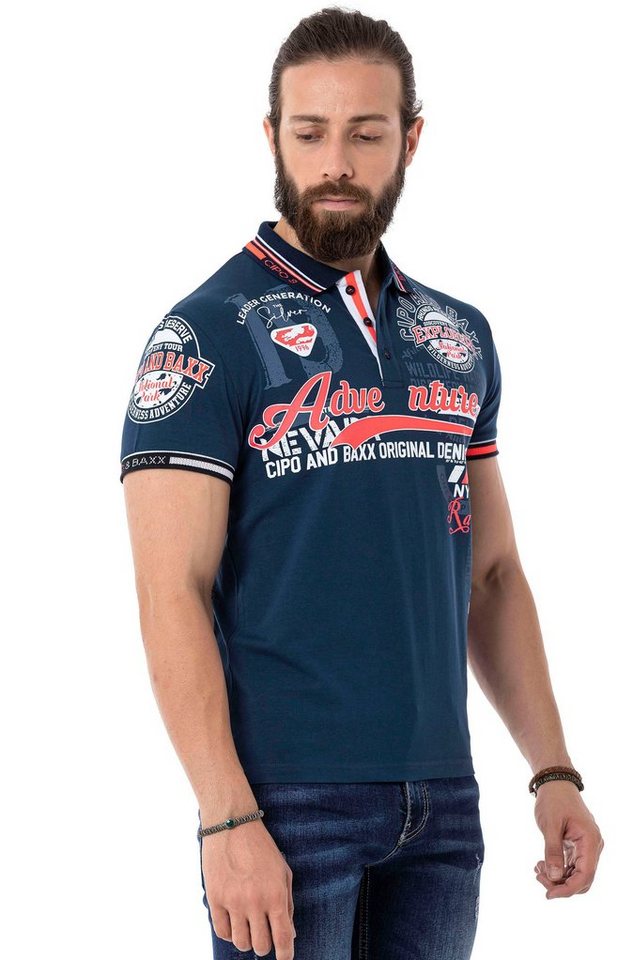 Cipo & Baxx Poloshirt – Bild 3 von 5