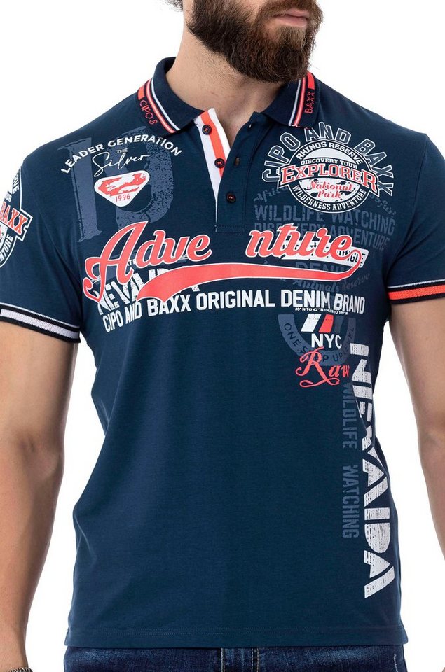 Cipo & Baxx Poloshirt – Bild 5 von 5