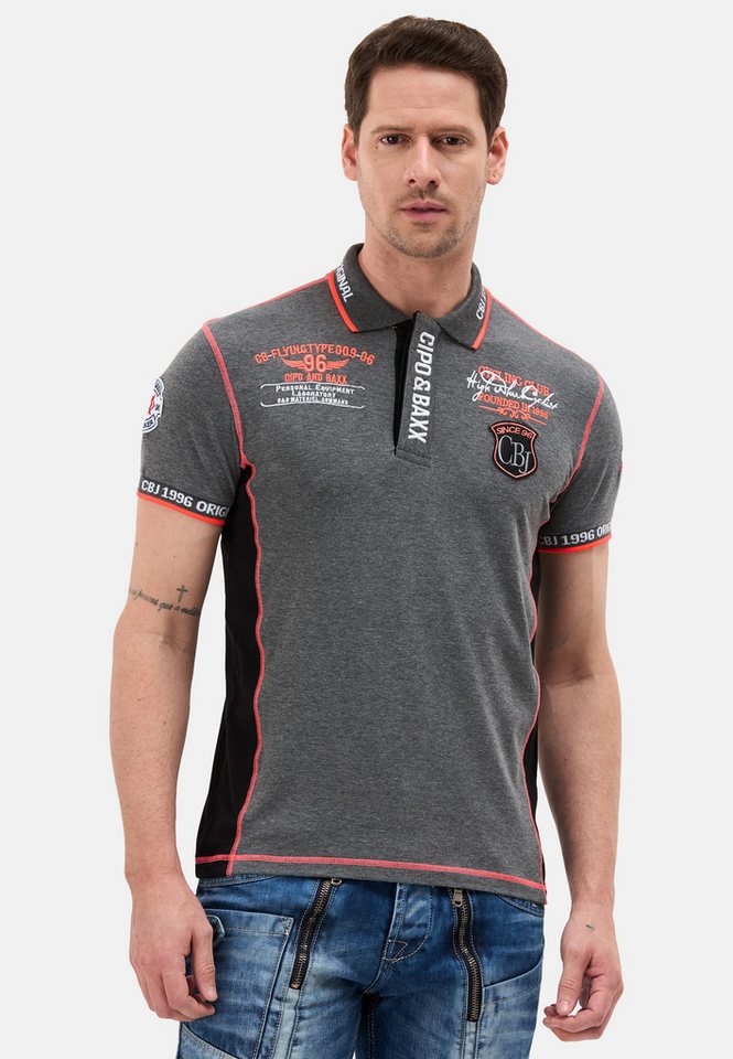 Cipo & Baxx Poloshirt – Bild 4 von 5