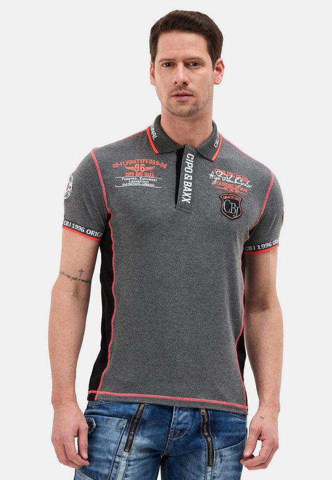 Cipo & Baxx Poloshirt – Bild 5 von 5