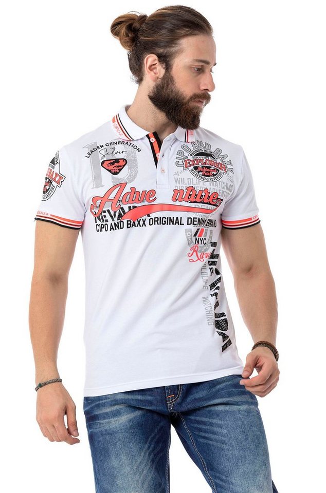 Cipo & Baxx Poloshirt – Bild 4 von 5