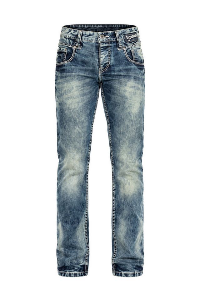 Cipo & Baxx Regular-fit-Jeans Jeans in Regular Fit, C-1149 – Bild 2 von 5