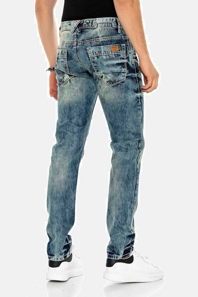 Cipo & Baxx Regular-fit-Jeans Jeans in Regular Fit, C-1149 – Bild 3 von 5