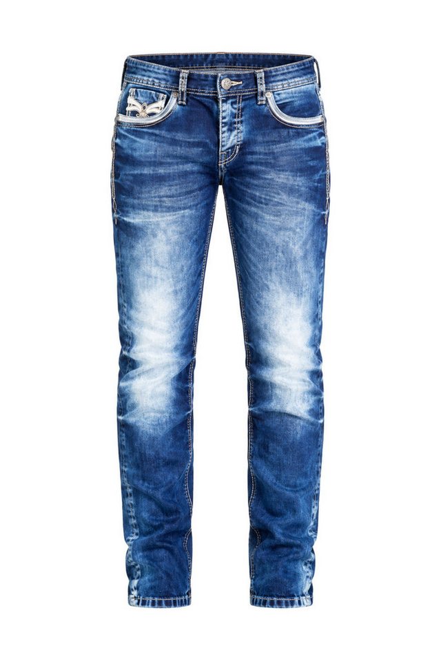 Cipo & Baxx Regular-fit-Jeans Jeans in Straight Fit, CD-287 – Bild 2 von 5