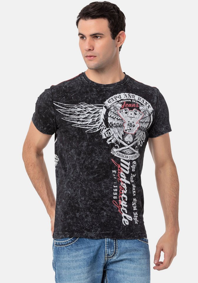 Cipo & Baxx Rundhalsshirt – Bild 2 von 5