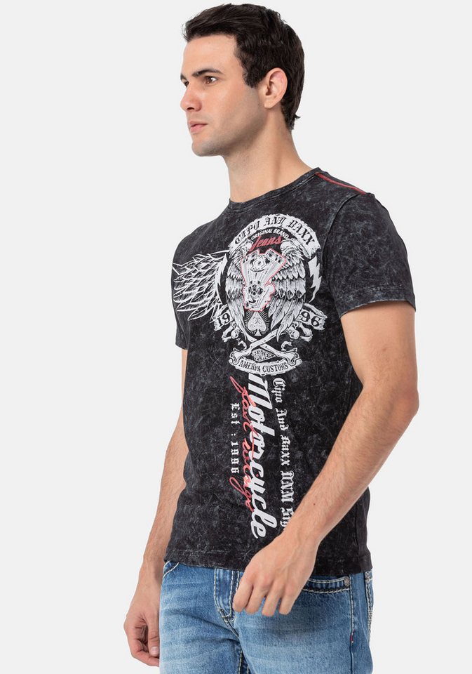 Cipo & Baxx Rundhalsshirt – Bild 4 von 5