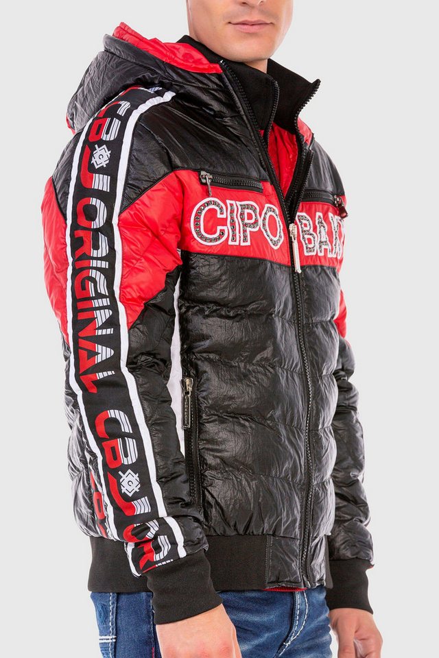 Cipo & Baxx Steppjacke Jacke mit modischer Steppung – Bild 5 von 5
