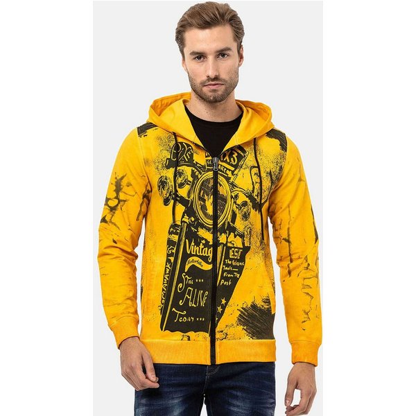 Cipo & Baxx Sweatjacke Jacken (1-tlg) mit Print, CL561