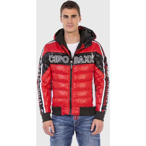 Cipo & Baxx Winterjacke Jacke mit modischer Steppung