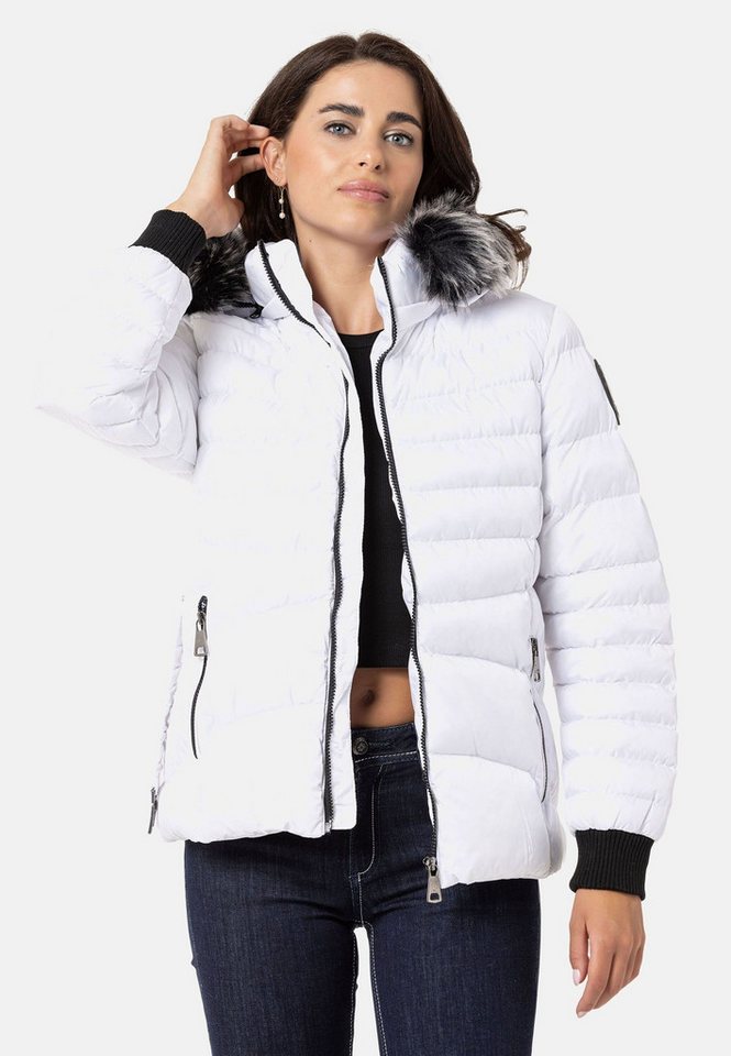 Cipo & Baxx Winterjacke Jacken mit Kapuze, WM132 – Bild 3 von 5
