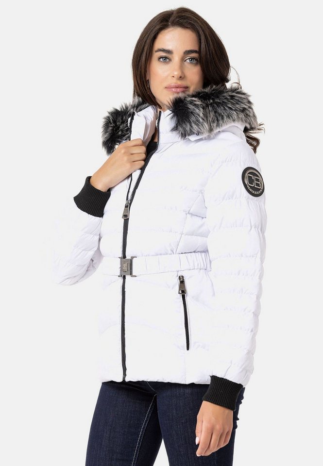 Cipo & Baxx Winterjacke Jacken mit Kapuze, WM132 – Bild 5 von 5