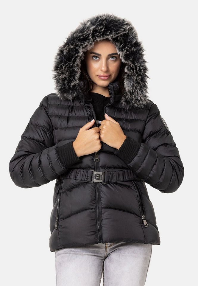 Cipo & Baxx Winterjacke Jacken mit Kapuze, WM132 – Bild 2 von 4