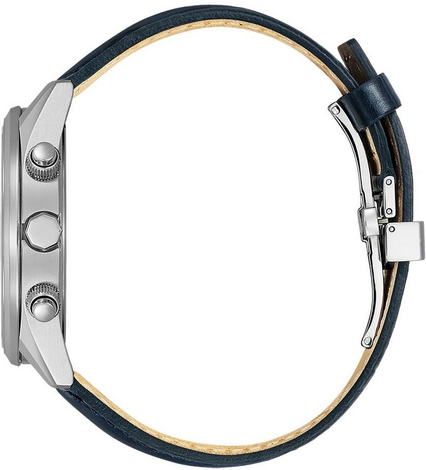 Citizen Funk-Multifunktionsuhr AT8260-18A, Armbanduhr, Herrenuhr, Solar, Lederarmband, Saphirglas, Datum – Bild 2 von 4