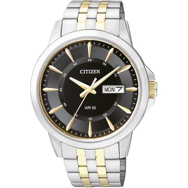 Citizen Quarzuhr BF2018-52EC, Armbanduhr, Herrenuhr, Damenuhr, Edelstahlarmband, Datum