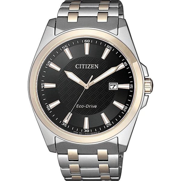 Citizen Solaruhr BM7109-89E, Armbanduhr, Herrenuhr, Datum, Saphirglas, Edelstahlarmband