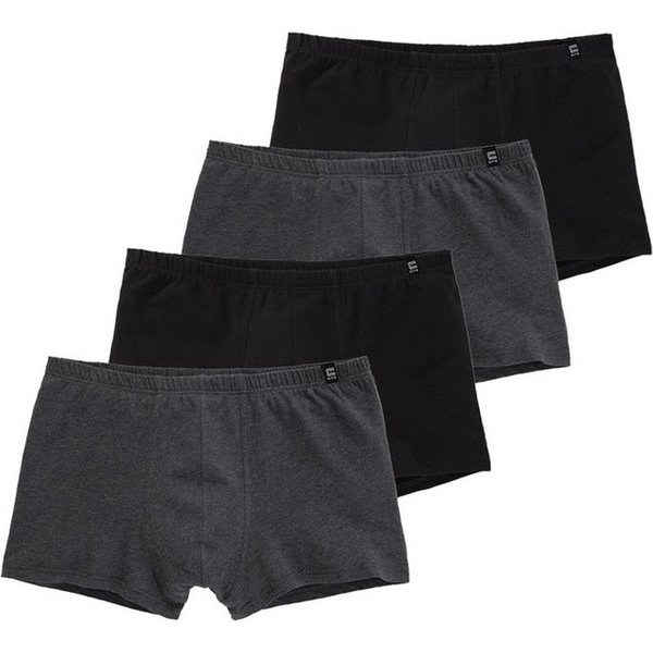 CiTO Retro Boxer Modern Basics - 95/5 (Spar-Set, 4-St) Retro Short / Pant - Baumwolle - ohne Eingriff - Perfekte Passform