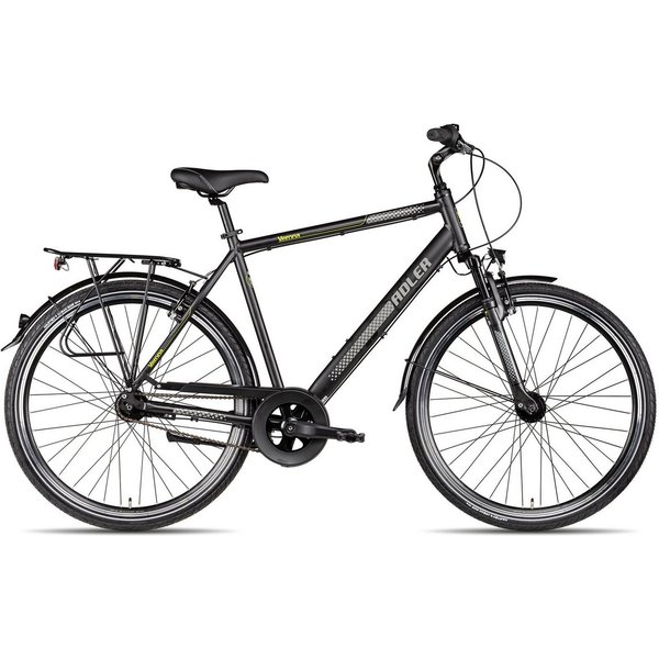 Adler Cityrad Adler Verona NEXUS, 7 Gang Shimano Nexus 7 Rücktritt Schaltwerk, Nabenschaltung Rücktritt, Nabenschaltung Rücktritt schwarz/grau