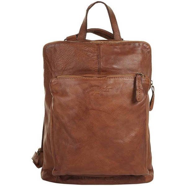 Samantha Look Cityrucksack SAMANTHA LOOK Damen echt Leder, Made in Italy, echt Leder, Made in Italy