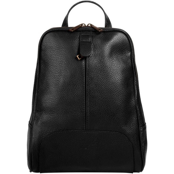 Samantha Look Cityrucksack SAMANTHA LOOK Damen echt Leder, Made in Italy, echt Leder, Made in Italy