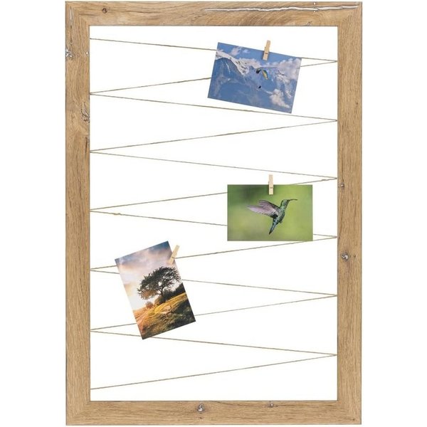 Clamaro Bilderrahmen Eiche Altholz Fotohalter Neo