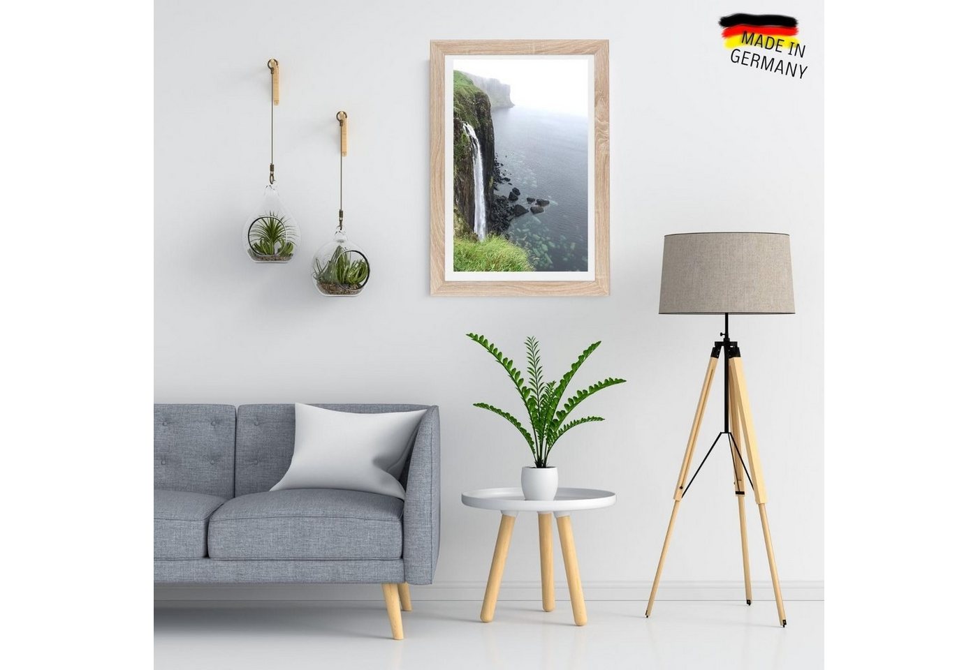Clamaro Bilderrahmen Eiche Sonoma Collage nach Maß Neo, Holz – Bild 2 von 5