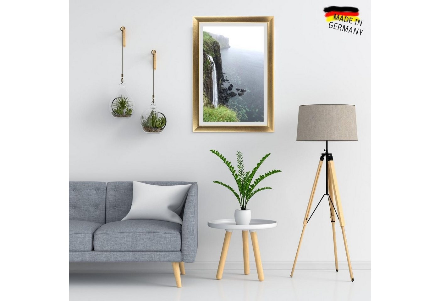 Clamaro Bilderrahmen Gold Collage nach Maß Neo, Holz – Bild 2 von 5