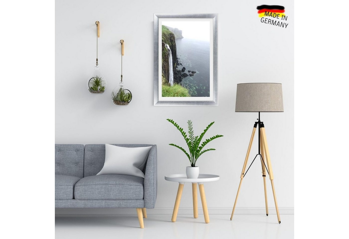 Clamaro Bilderrahmen Silber Collage nach Maß Neo, Holz – Bild 2 von 5