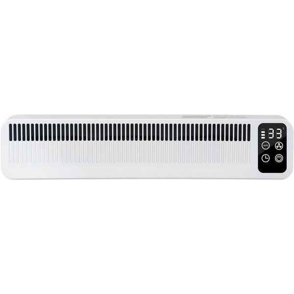 Clanmacy Heizkörperventilator Heizkörperverstärker 3 Lüfter mit Akku, Auto-Modus, Timer, magnetisch